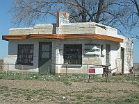 USA - Glenrio TX - Abandoned Diner (21 Apr 2009)